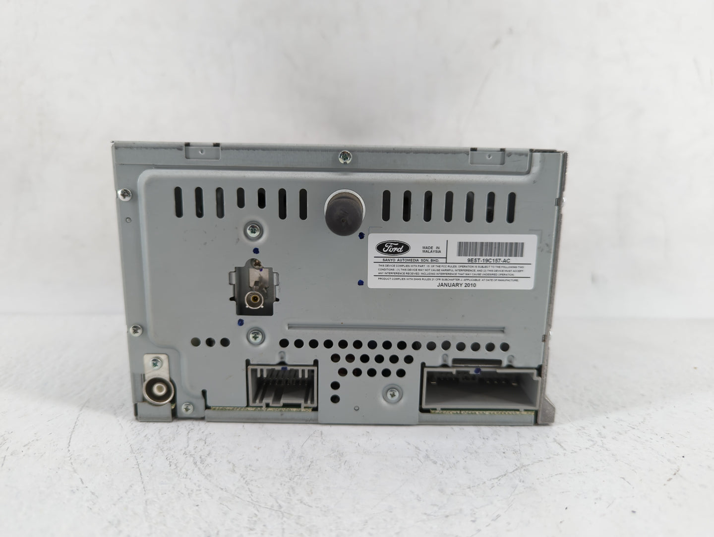 2010 Ford Fusion Radio AM FM Cd Player Receiver Replacement P/N:9E5T-19C157-AC Fits OEM Used Auto Parts - Oemusedautoparts1.