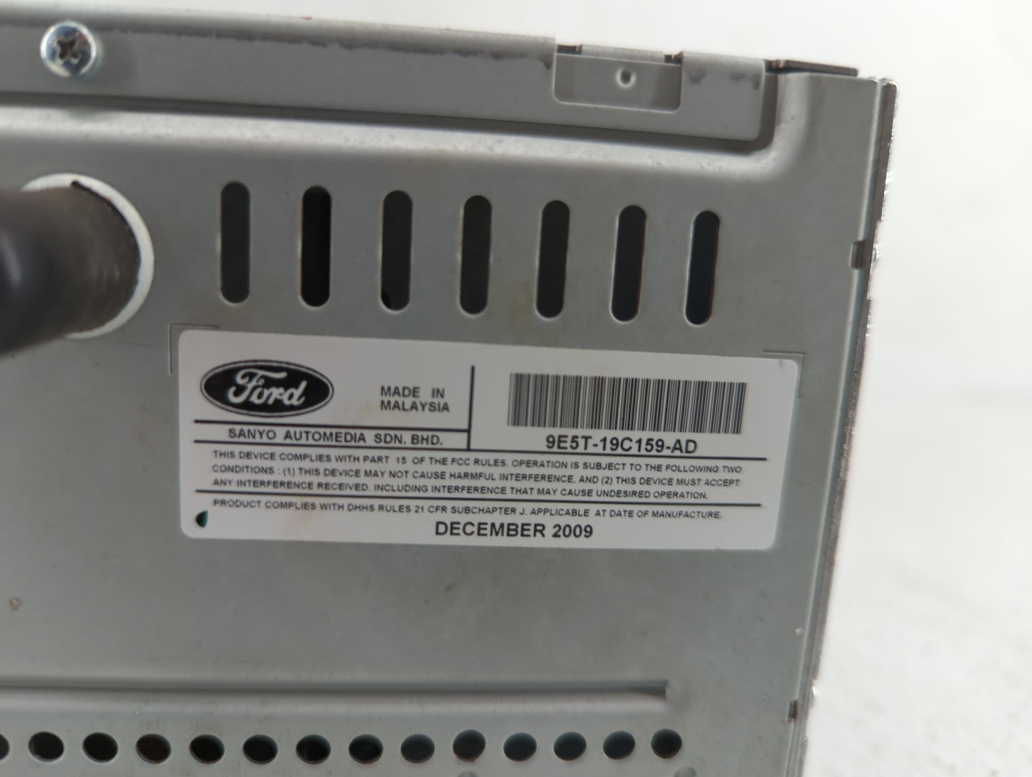 2010-2012 Ford Fusion Am Fm Cd Player Radio Receiver - Oemusedautoparts1.com