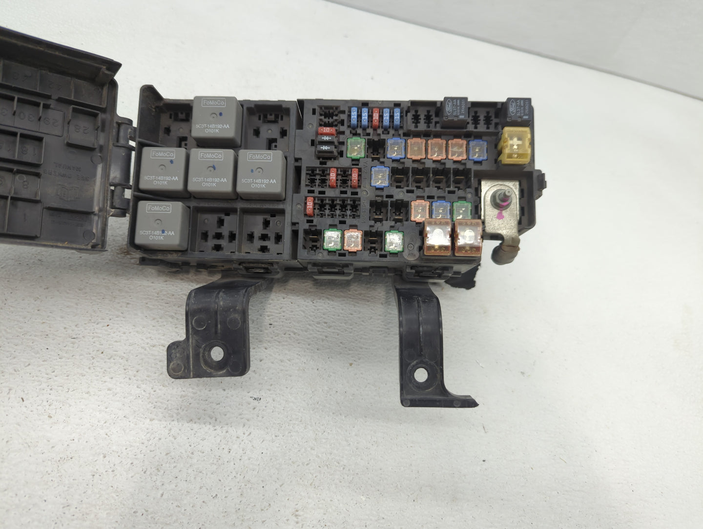 2010-2012 Ford Fusion Fusebox Fuse Box Panel Relay Module P/N:AE5T-14290-E 6E5T-14A003-AB, BE5T-14290-E Fits Fits 2010 2011 