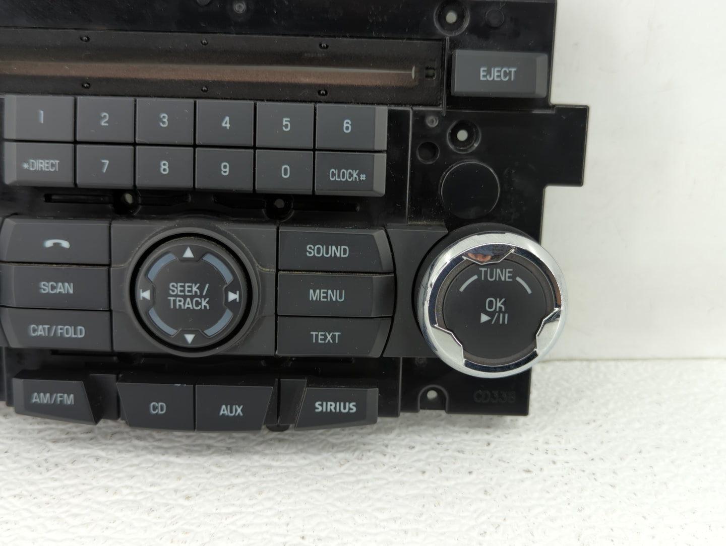 2010-2012 Ford Fusion Radio Control Panel - Oemusedautoparts1.com
