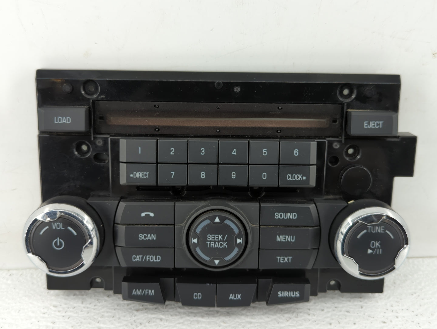 2010-2012 Ford Fusion Radio Control Panel - Oemusedautoparts1.com