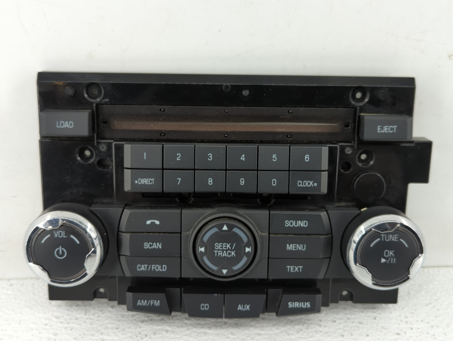 2010-2012 Ford Fusion Radio Control Panel - Oemusedautoparts1.com