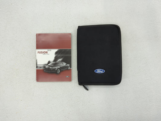 2010 Ford Fusion Owners Manual Book Guide OEM Used Auto Parts - Oemusedautoparts1.com