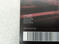 2010 Ford Fusion Owners Manual Book Guide OEM Used Auto Parts - Oemusedautoparts1.com