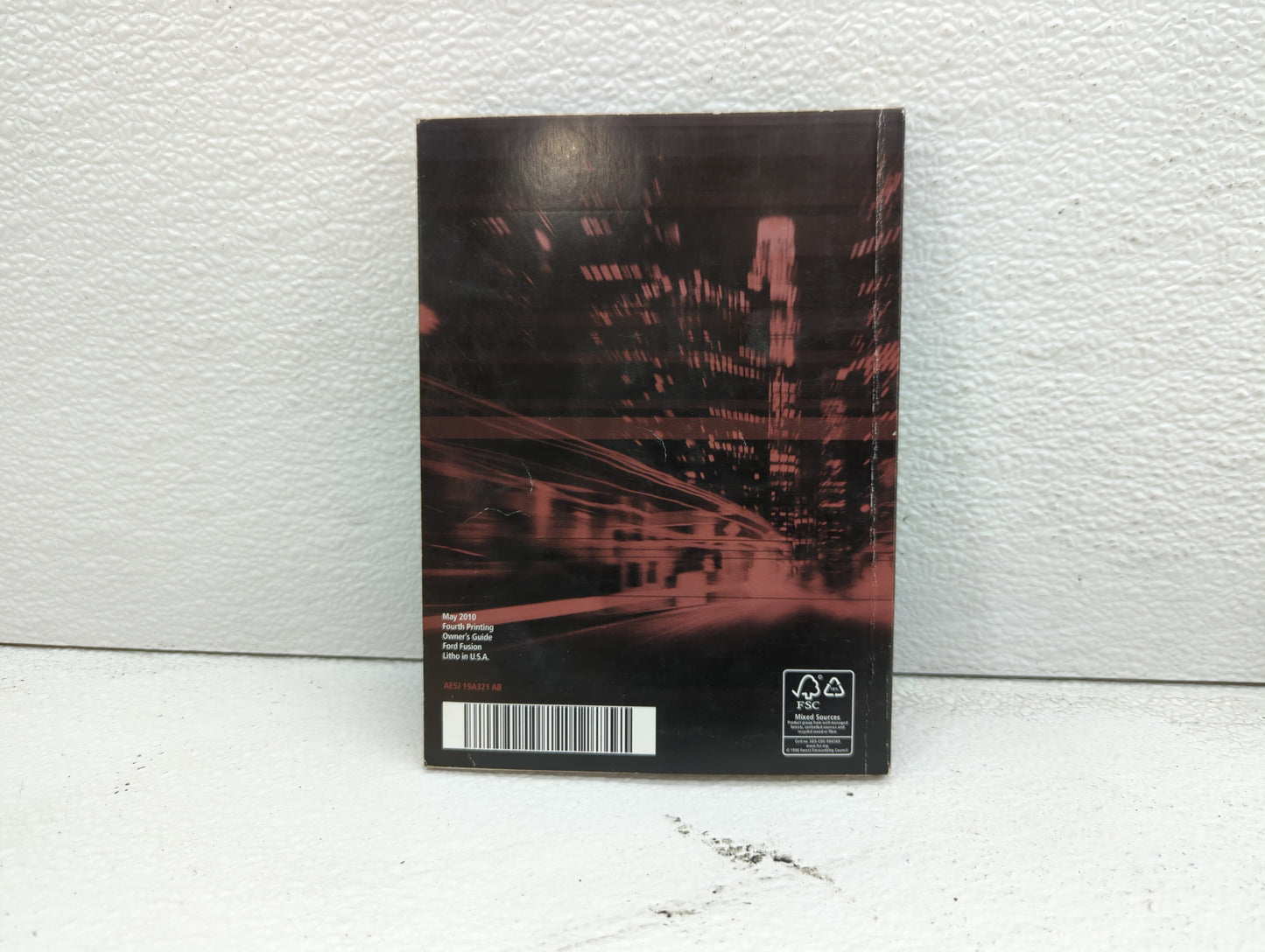 2010 Ford Fusion Owners Manual Book Guide OEM Used Auto Parts - Oemusedautoparts1.com
