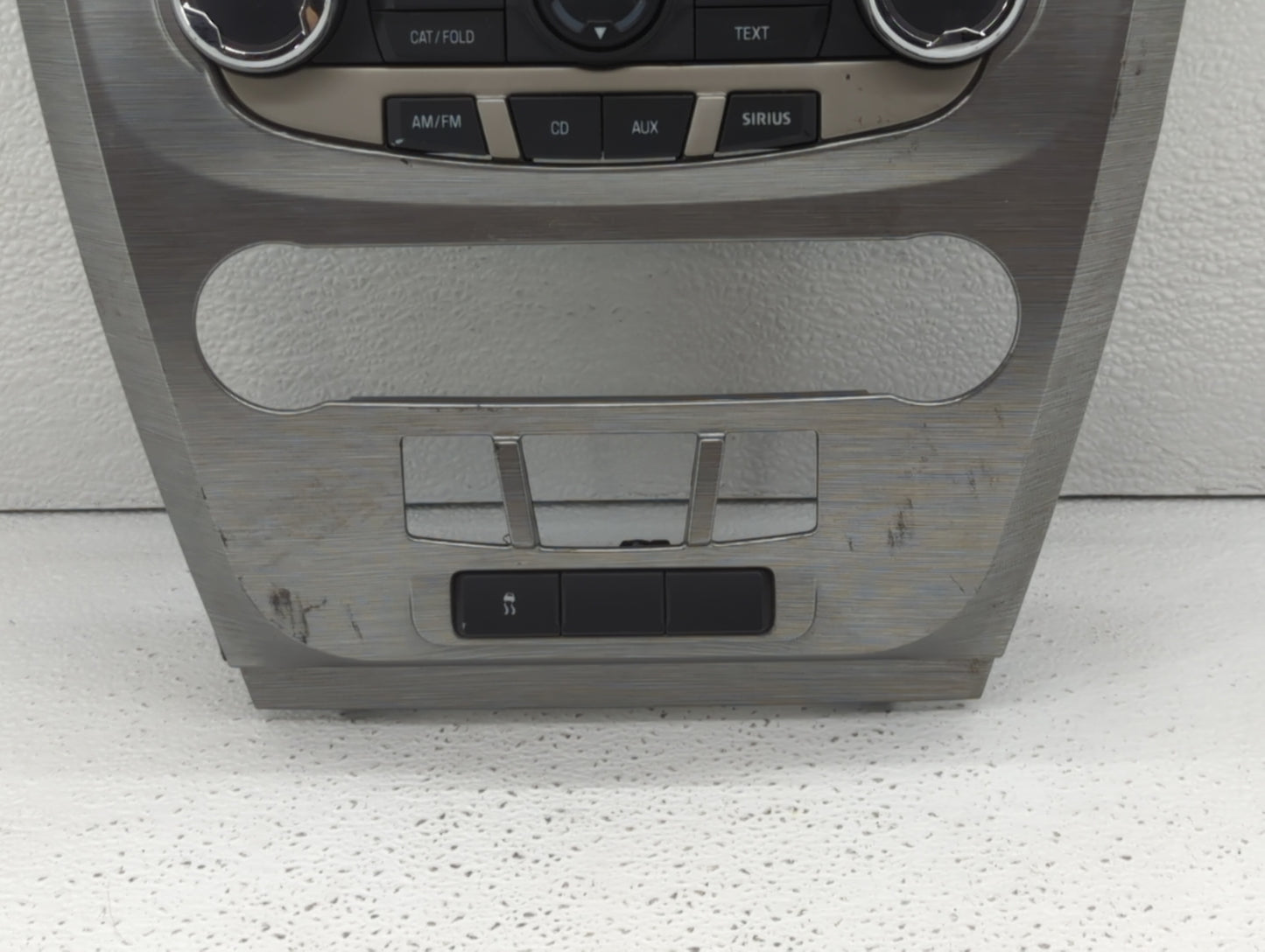 2010-2012 Ford Fusion Radio Control Panel - Oemusedautoparts1.com
