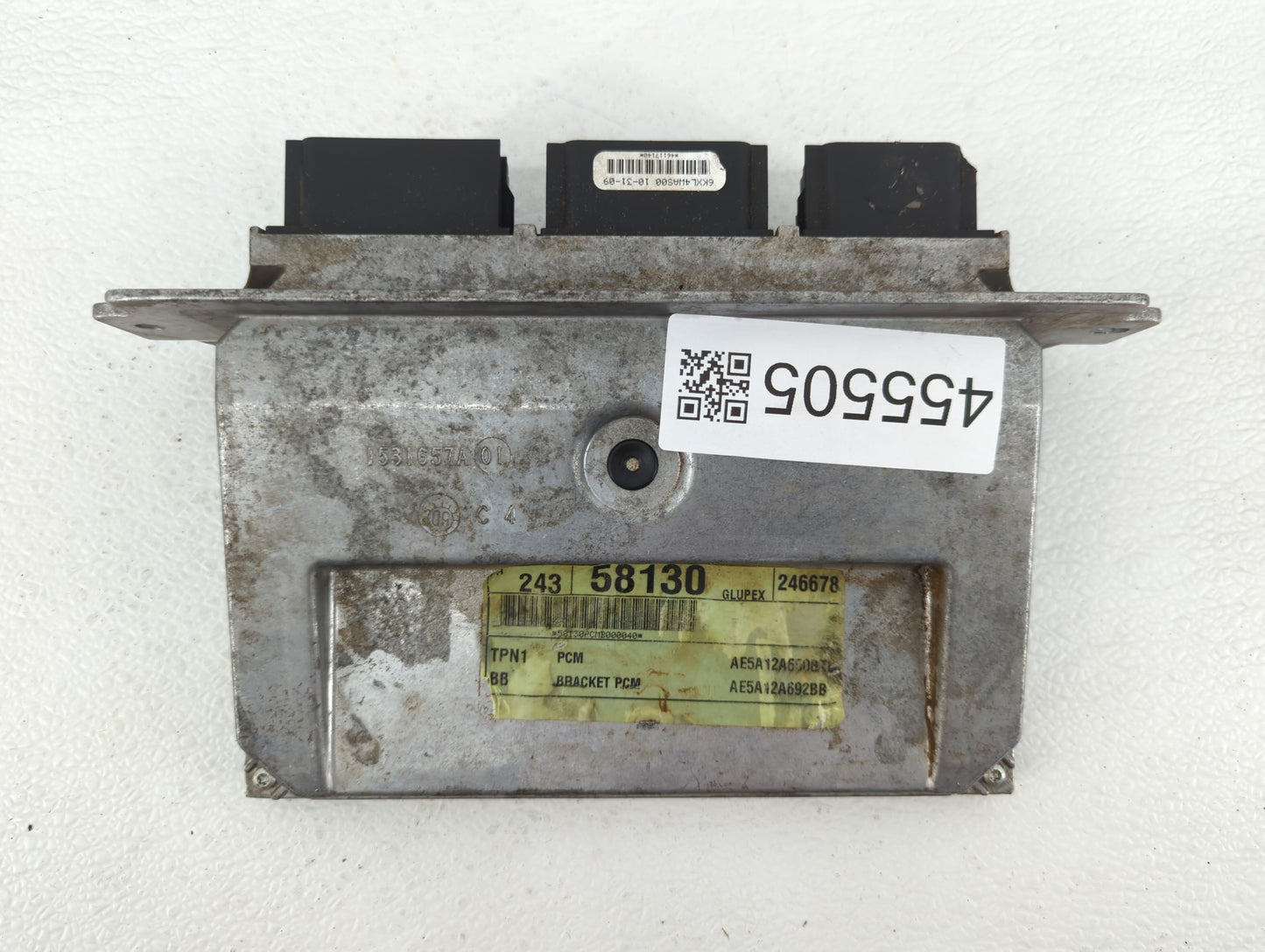 2010 Ford Fusion PCM Engine Control Computer ECU ECM PCU OEM P/N:AE5A-12A650-BTB AE5A-12A650-BEB, AE5A-12A650-CSA Fits OEM U