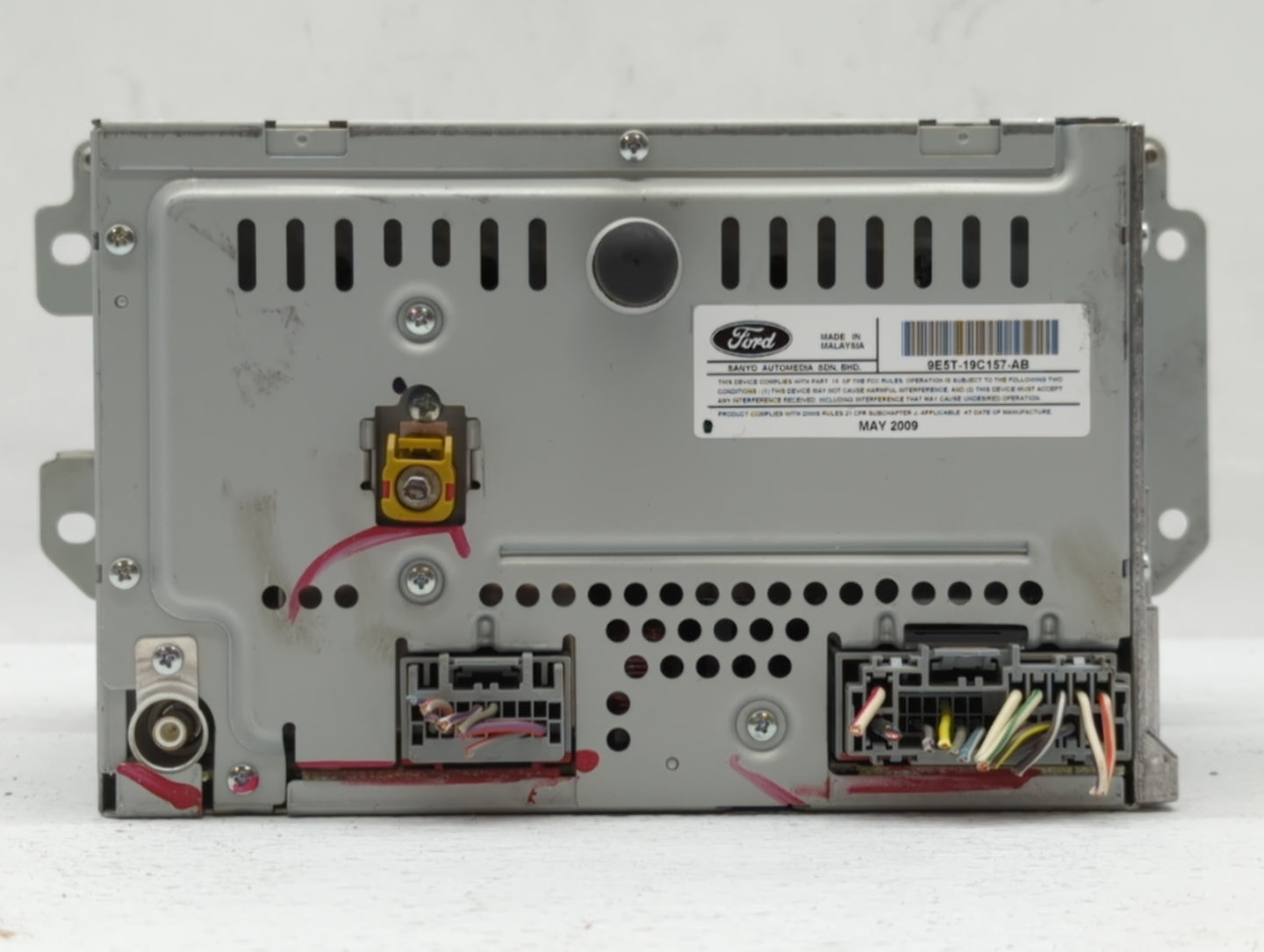 2010-2012 Ford Fusion Radio AM FM Cd Player Receiver Replacement P/N:9E5T-19C157-AB BE5T-19C157-AB Fits Fits 2010 2011 2012 