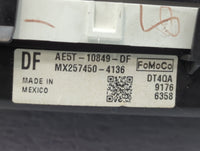 2010 Ford Fusion Instrument Cluster Speedometer Gauges P/N:AE5T-10849-NC AE5T-10849-DF Fits OEM Used Auto Parts - Oemusedaut