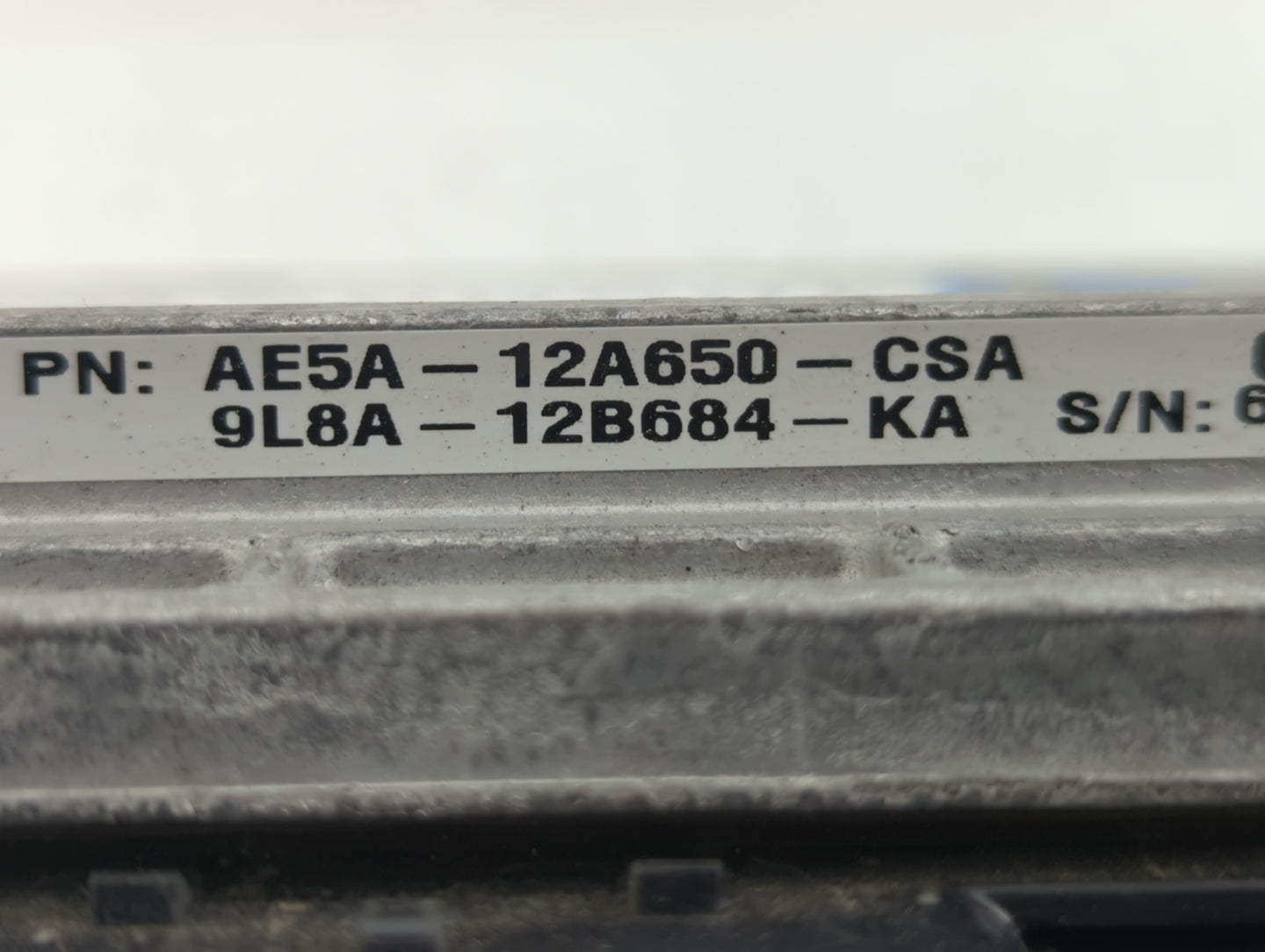 2010 Ford Fusion PCM Engine Control Computer ECU ECM PCU OEM P/N:9L8A-12B684-KA AE5A-12A650-CRA, AE5A-12A650-CSA Fits OEM Us