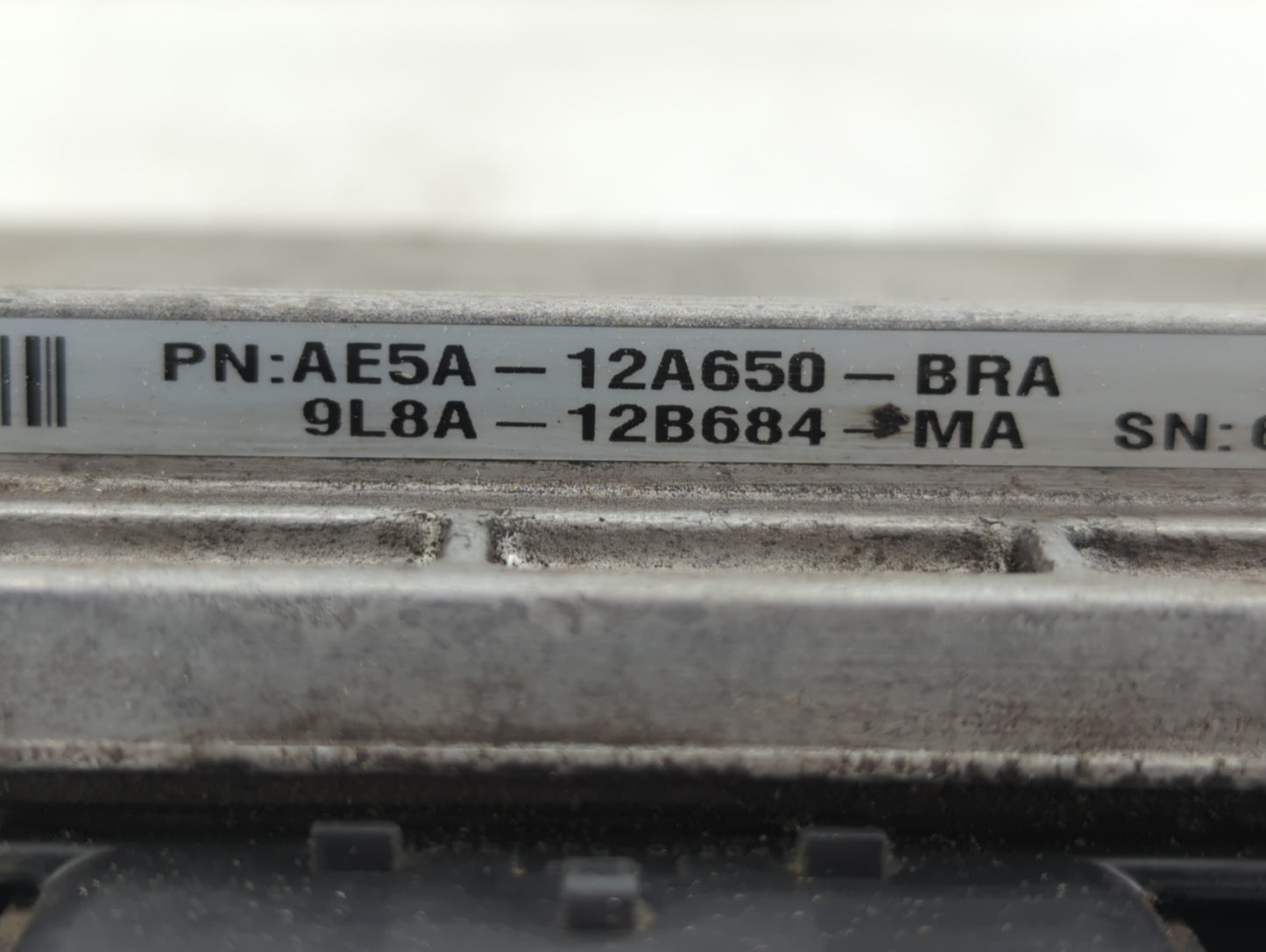 2010 Ford Fusion PCM Engine Control Computer ECU ECM PCU OEM P/N:AE5A-12A650-BRA 9L8A-12B684-MA Fits OEM Used Auto Parts - O
