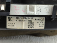 2010 Ford Fusion Instrument Cluster Speedometer Gauges P/N:AE5T-10849-NC Fits OEM Used Auto Parts - Oemusedautoparts1.com