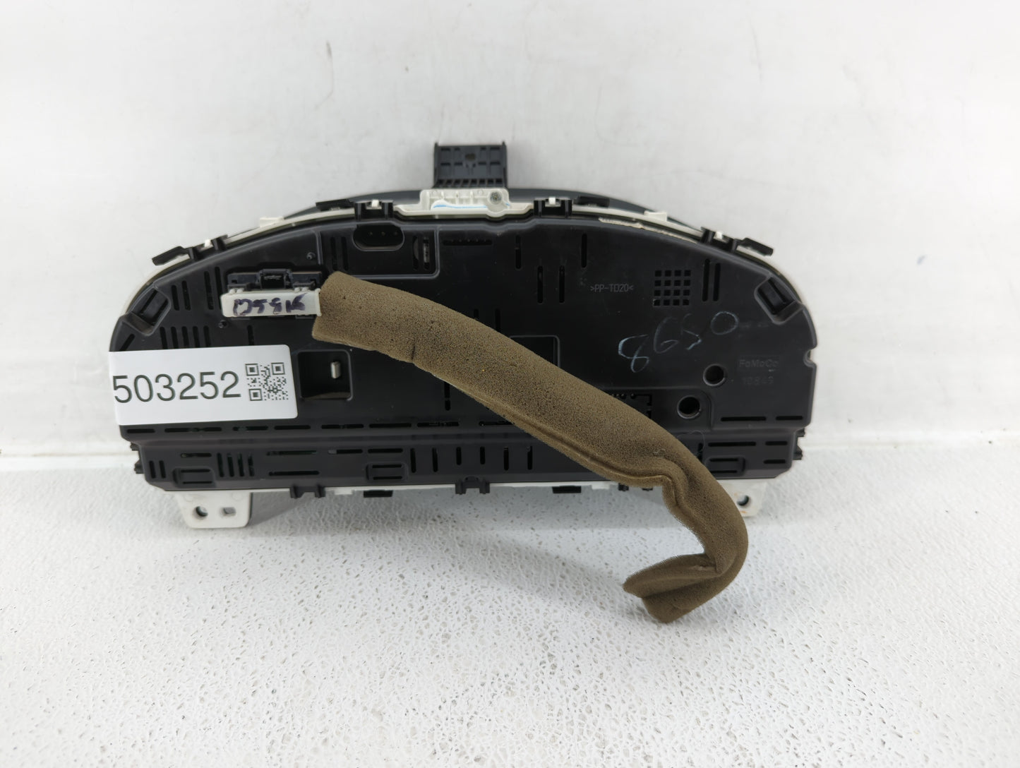 2010 Ford Fusion Instrument Cluster Speedometer Gauges P/N:AE5T-10849-NC Fits OEM Used Auto Parts - Oemusedautoparts1.com