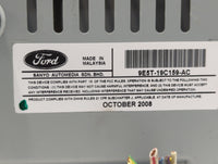 2010 Ford Fusion Radio AM FM Cd Player Receiver Replacement P/N:9E5T-19C159-AC Fits OEM Used Auto Parts - Oemusedautoparts1.