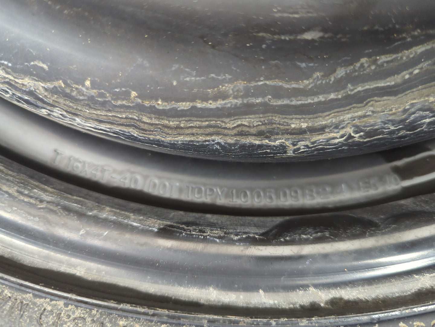 2006-2012 Ford Fusion Spare Donut Tire Wheel Rim Oem 5038434 - Oemusedautoparts1.com