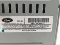 2010 Ford Fusion Radio AM FM Cd Player Receiver Replacement P/N:BE5T-19C157-AA 9E5T-19C107-AC Fits OEM Used Auto Parts - Oem