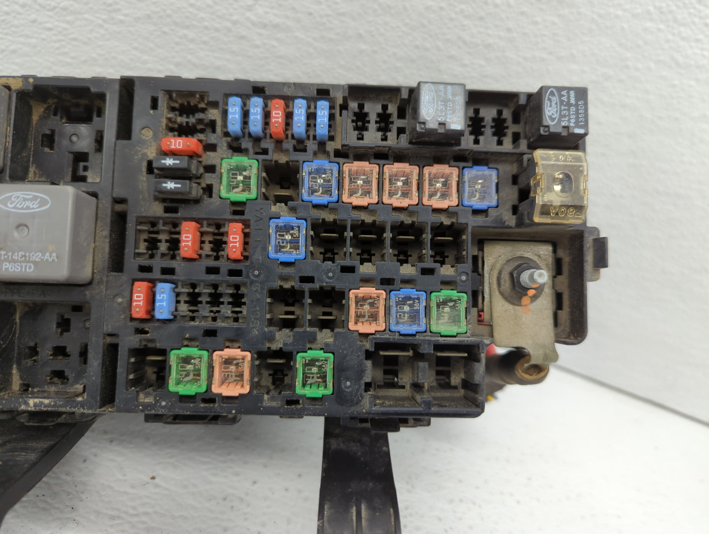 2010-2012 Ford Fusion Fusebox Fuse Box Panel Relay Module P/N:AE5T-14290-C BH6T-14290-B Fits Fits 2010 2011 2012 OEM Used Au