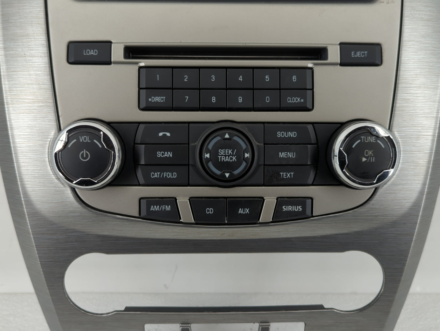 2010 Ford Fusion Radio Control Panel - Oemusedautoparts1.com