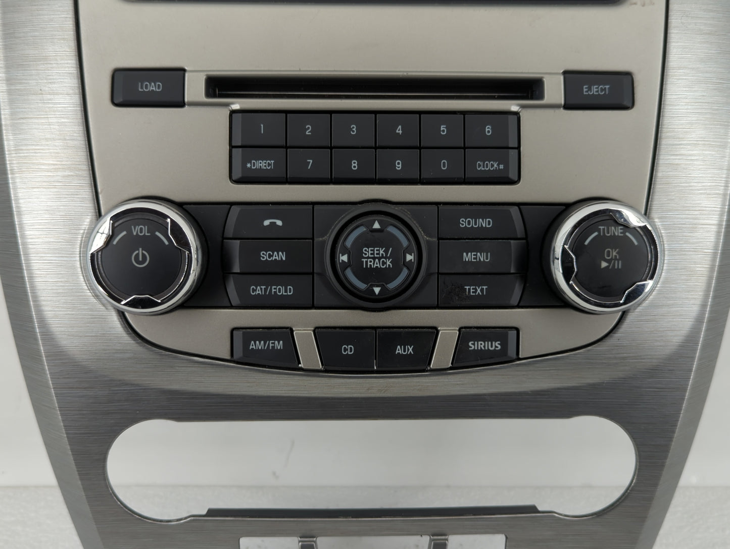 2010 Ford Fusion Radio Control Panel - Oemusedautoparts1.com