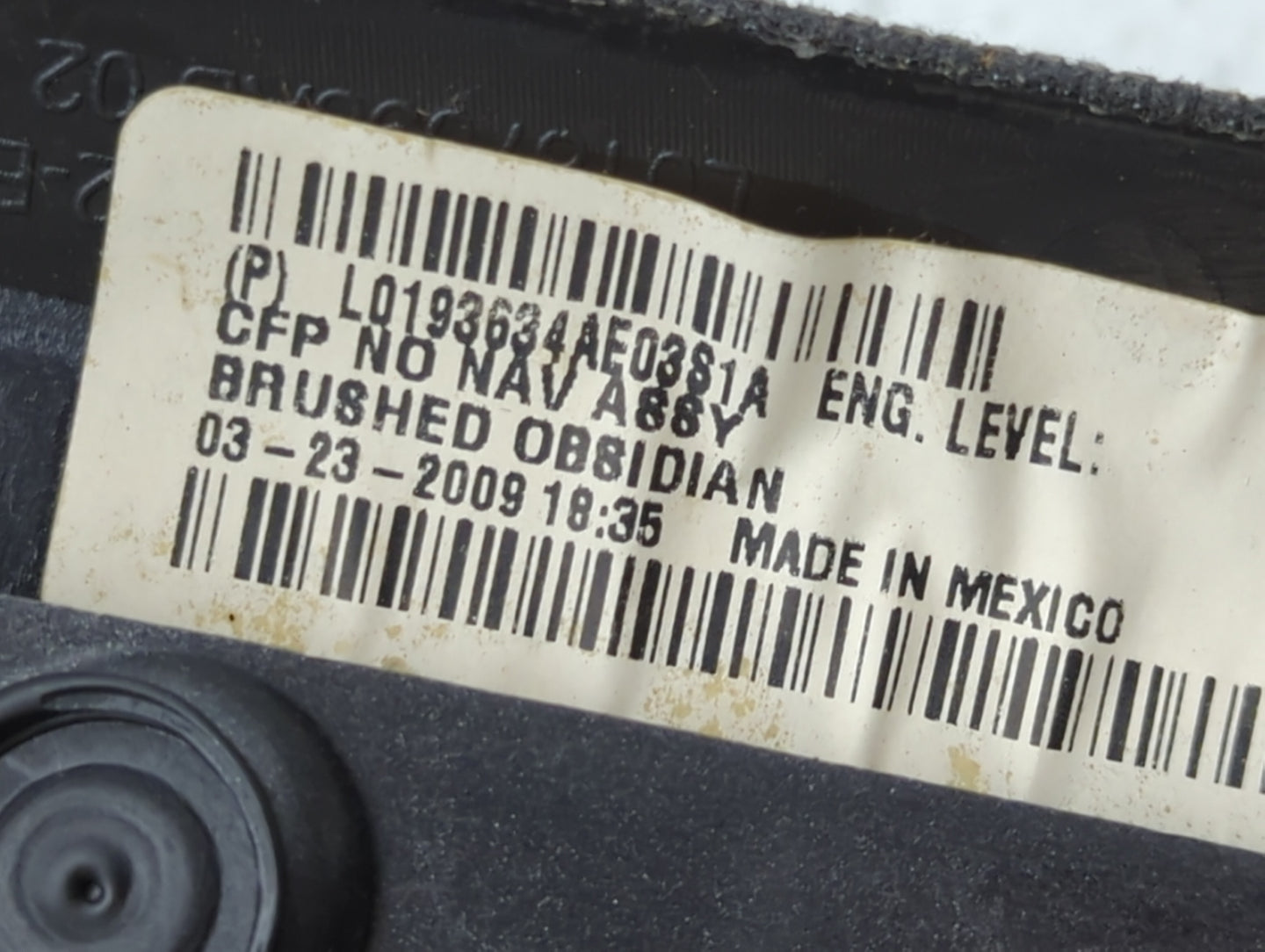 2010-2012 Ford Fusion Radio Control Panel - Oemusedautoparts1.com