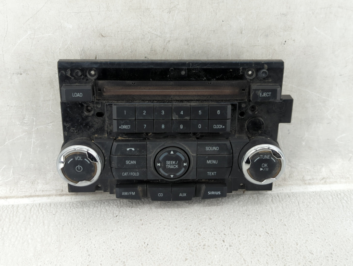 2010-2012 Ford Fusion Radio AM FM Cd Player Receiver Replacement P/N:9E5T-18A802-AE Fits Fits 2010 2011 2012 OEM Used Auto P