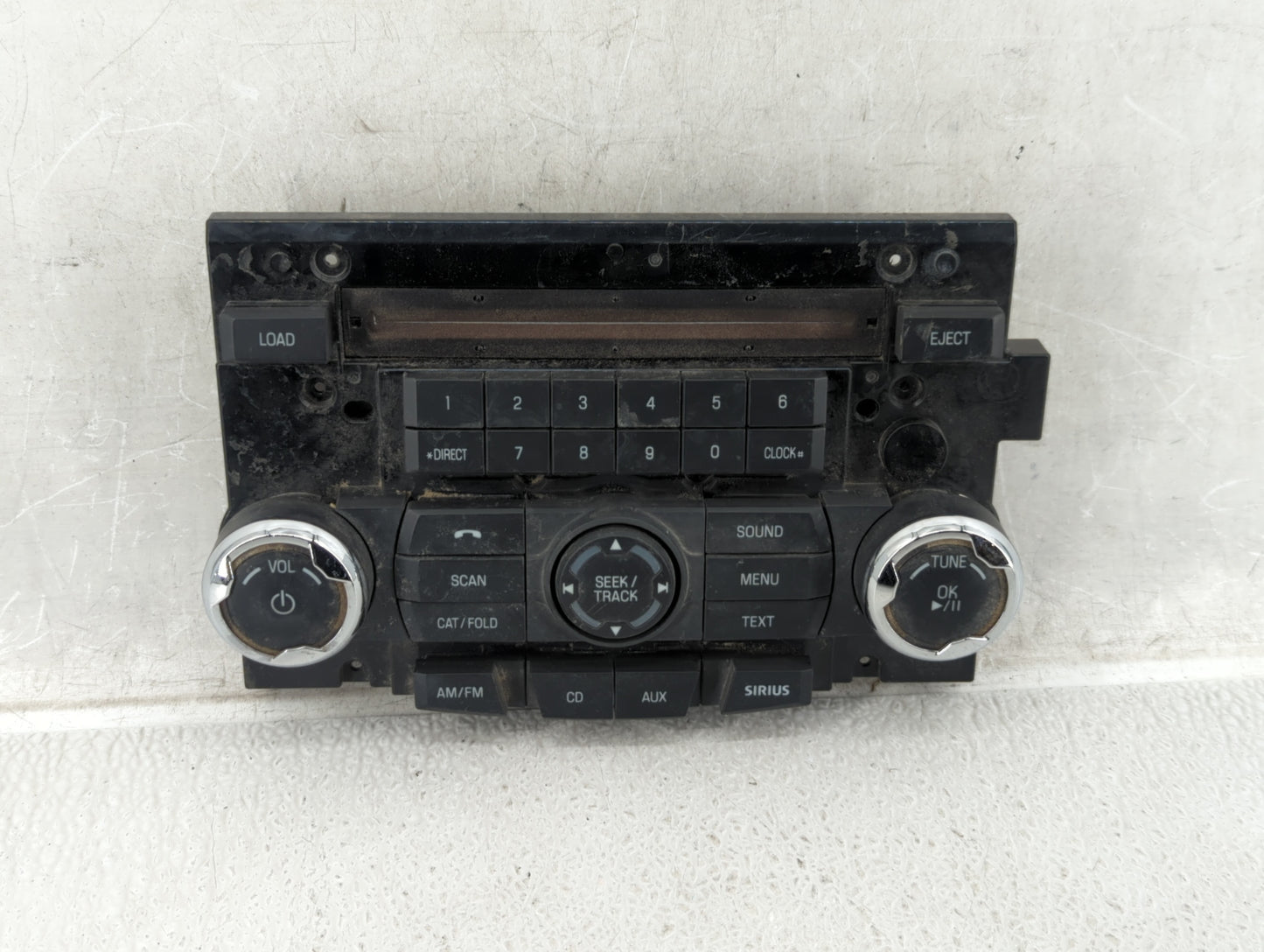 2010-2012 Ford Fusion Radio AM FM Cd Player Receiver Replacement P/N:9E5T-18A802-AE Fits Fits 2010 2011 2012 OEM Used Auto P