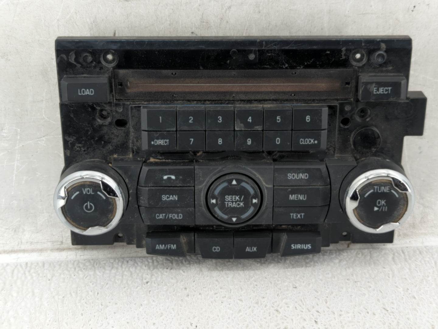2010-2012 Ford Fusion Radio AM FM Cd Player Receiver Replacement P/N:9E5T-18A802-AE Fits Fits 2010 2011 2012 OEM Used Auto P