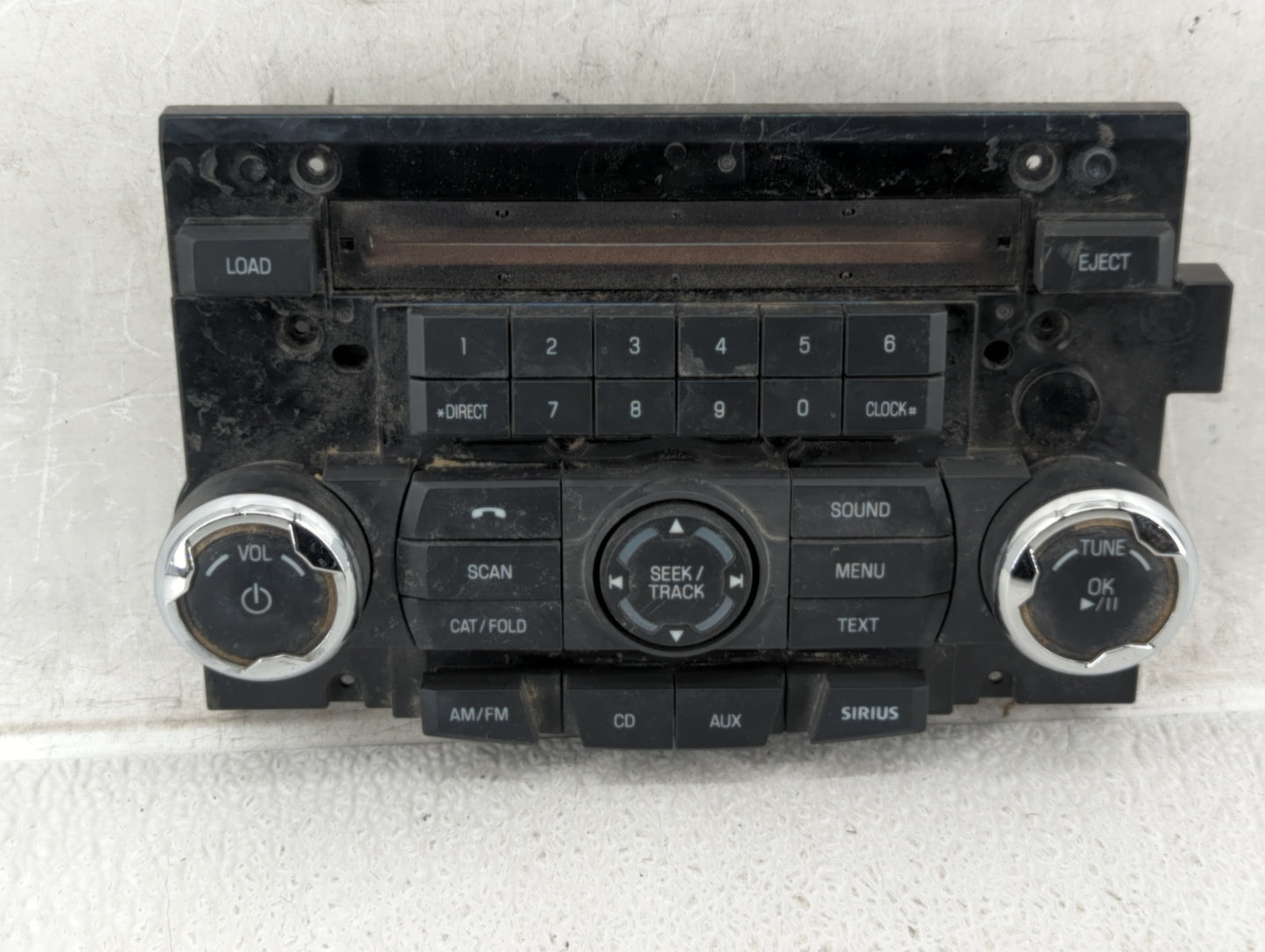 2010-2012 Ford Fusion Radio AM FM Cd Player Receiver Replacement P/N:9E5T-18A802-AE Fits Fits 2010 2011 2012 OEM Used Auto P