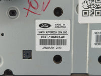 2010-2012 Ford Fusion Radio AM FM Cd Player Receiver Replacement P/N:9E5T-18A802-AE Fits Fits 2010 2011 2012 OEM Used Auto P