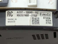 2010 Ford Fusion Instrument Cluster Speedometer Gauges P/N:AE5T-10849-RC Fits OEM Used Auto Parts - Oemusedautoparts1.com