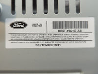 2010 Ford Fusion Radio AM FM Cd Player Receiver Replacement P/N:BE5T-19C157-AB 9E5T-18A802-AE Fits OEM Used Auto Parts - Oem