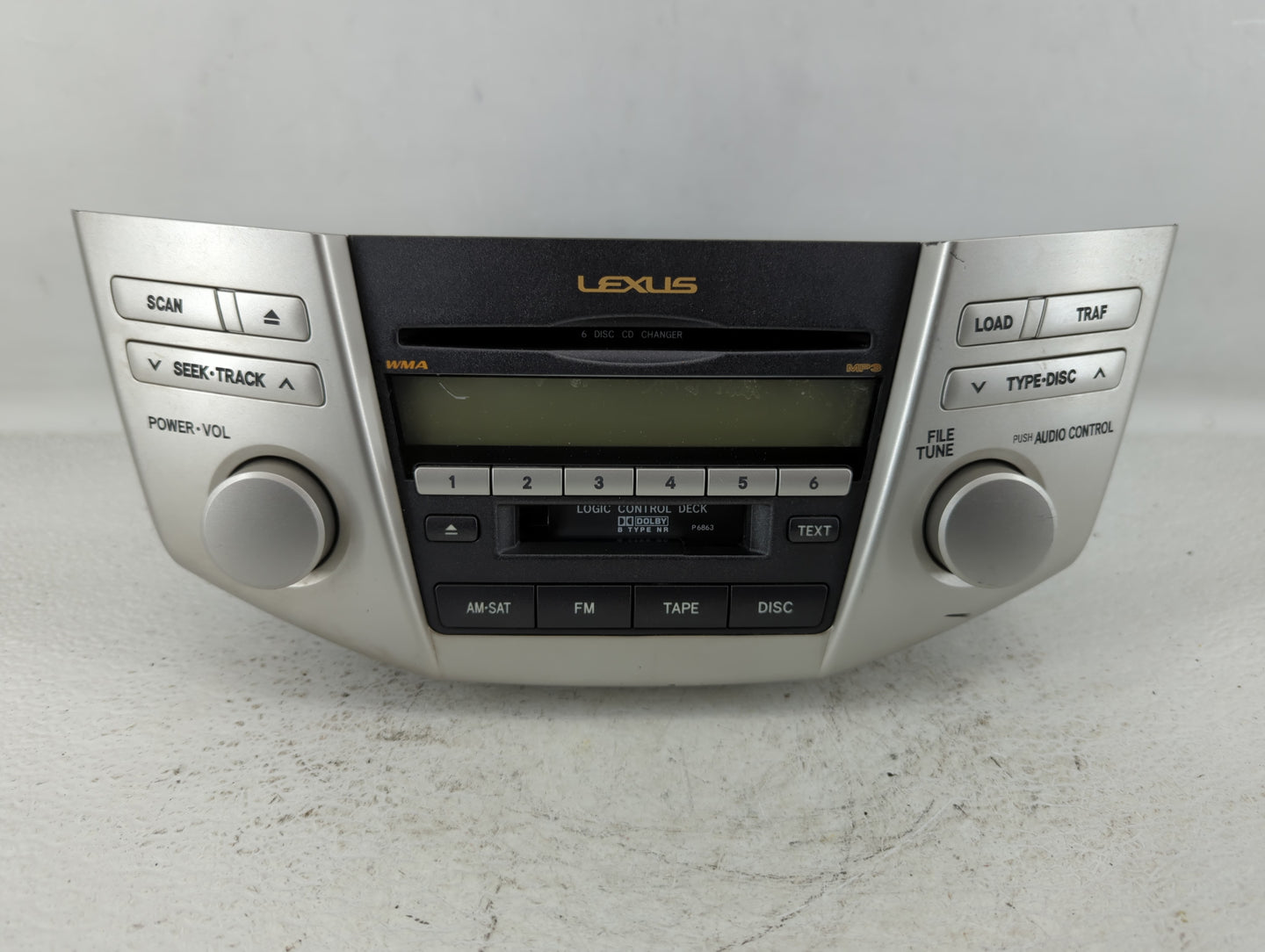 2010-2010 Ford Fusion Am Fm Cd Player Radio Receiver - Oemusedautoparts1.com