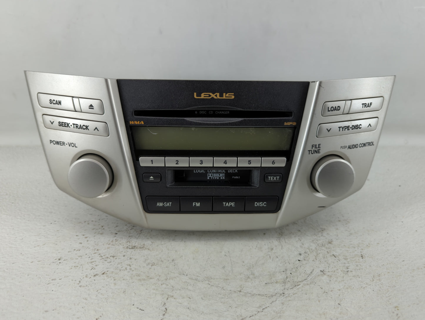 2010-2010 Ford Fusion Am Fm Cd Player Radio Receiver - Oemusedautoparts1.com