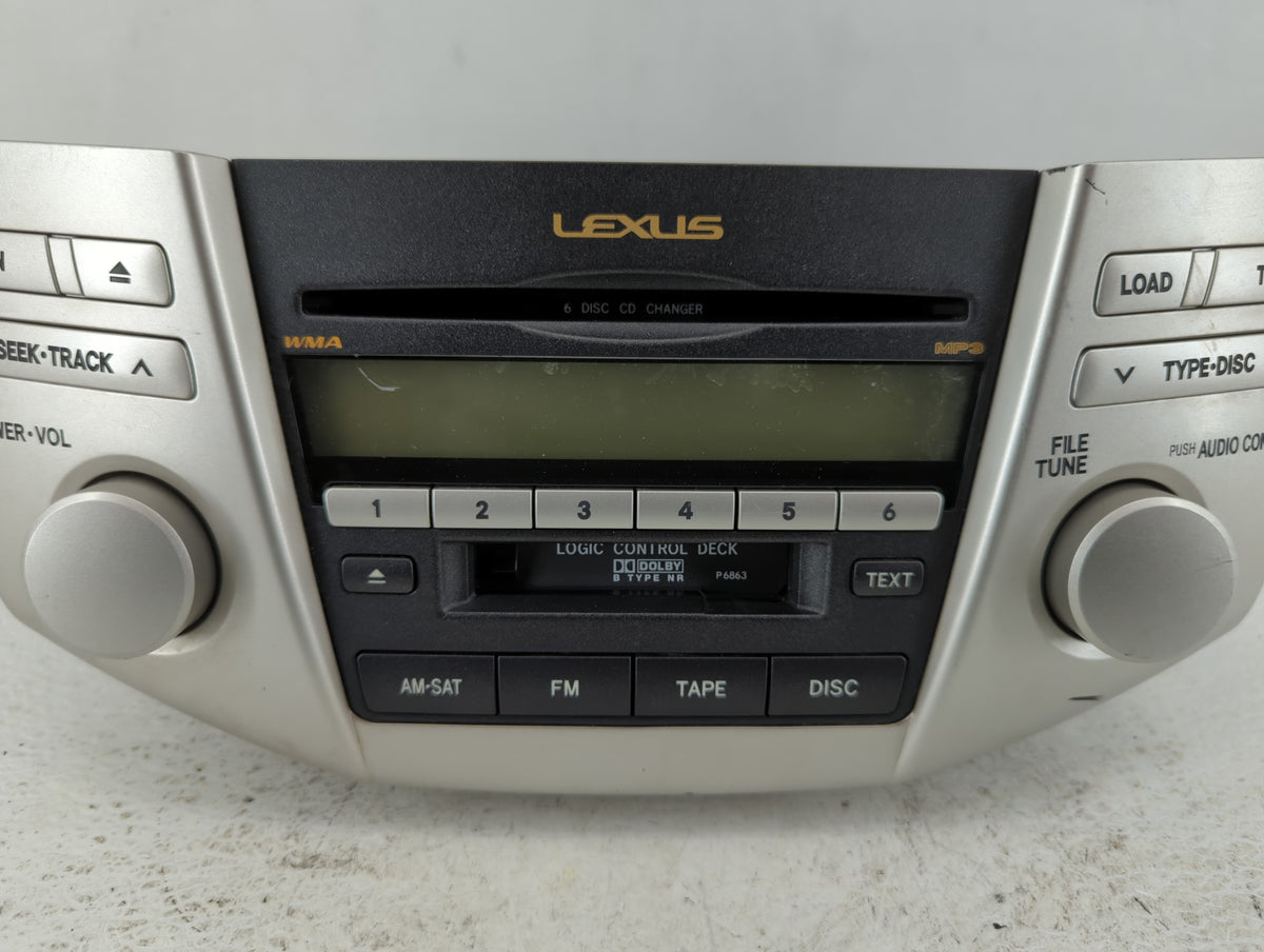 2010-2010 Ford Fusion Am Fm Cd Player Radio Receiver 554526 - Oemusedautoparts1.com
