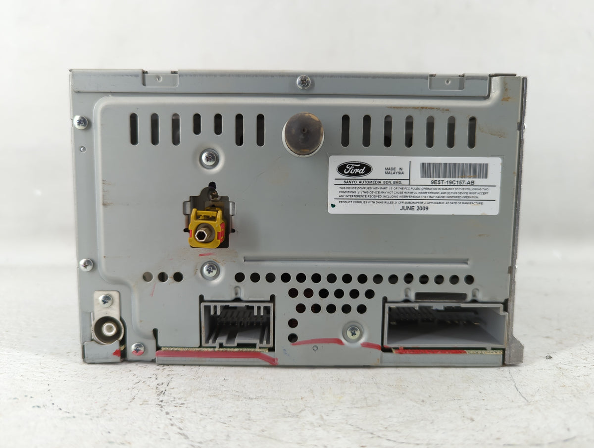 2010-2010 Ford Fusion Am Fm Cd Player Radio Receiver 554624 - Oemusedautoparts1.com
