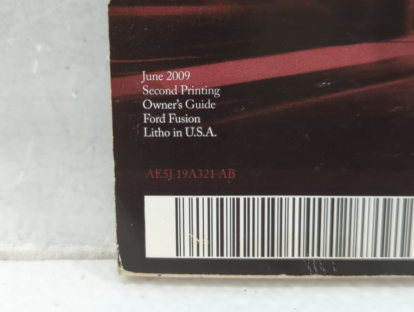 2010 Ford Fusion Owners Manual Book Guide OEM Used Auto Parts - Oemusedautoparts1.com