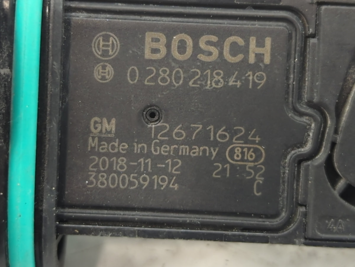 2006-2012 Ford Fusion Mass Air Flow Meter Maf Sensor 617625 - Oemusedautoparts1.com