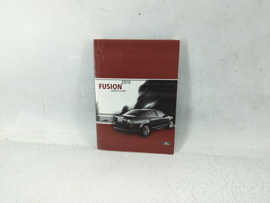 2010 Ford Fusion Owners Manual Book Guide P/N:AE5J19A321 AB OEM Used Auto Parts