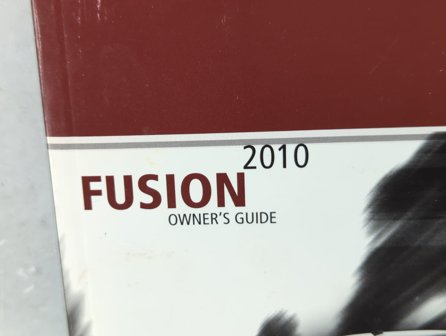 2010 Ford Fusion Owners Manual Book Guide P/N:AE5J19A321 AB OEM Used Auto Parts - Oemusedautoparts1.com