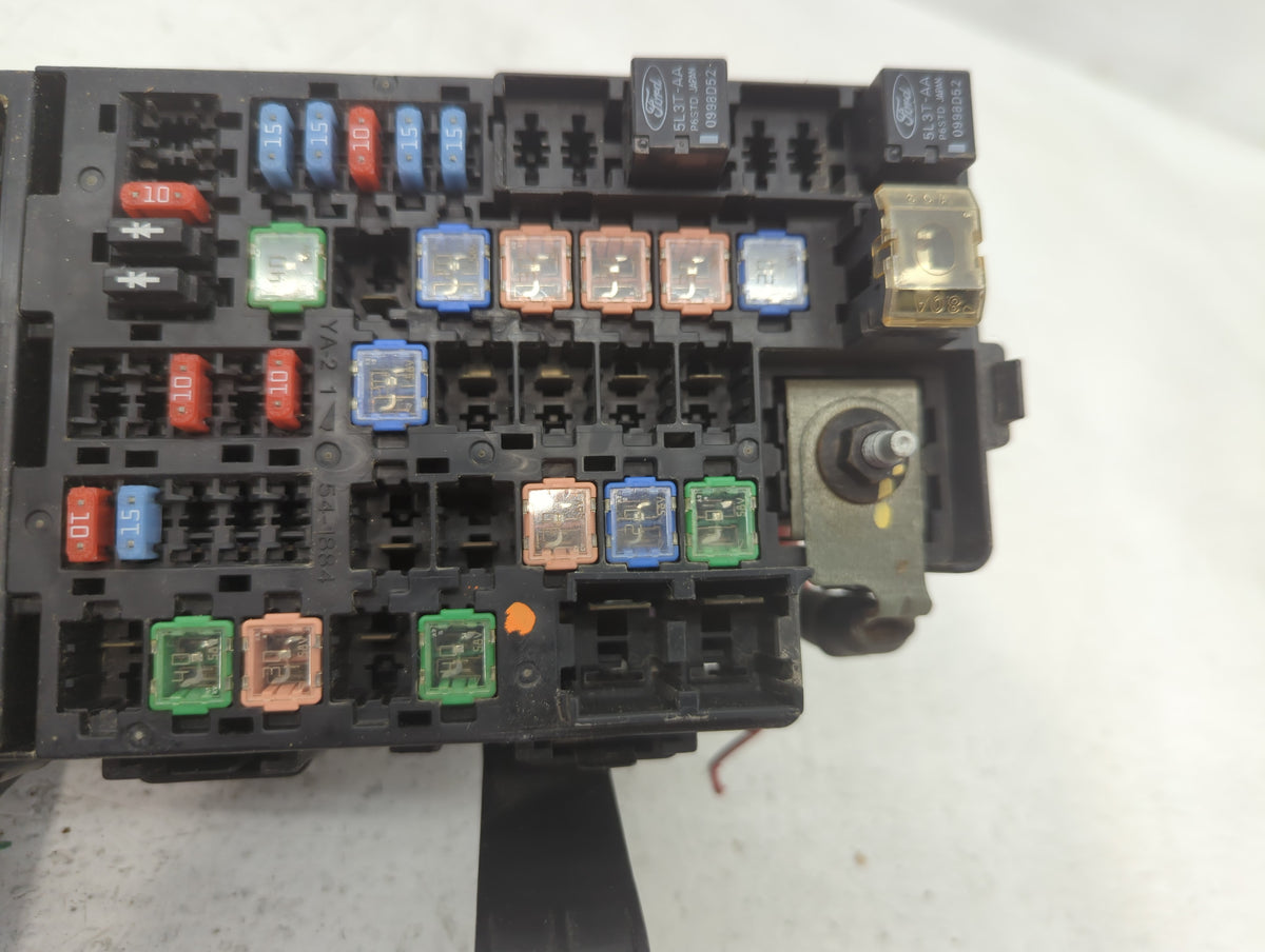 2010-2012 Ford Fusion Fusebox Fuse Box Panel Relay Module P/N:AE5T-14290-G Fits Fits 2010 2011 2012 OEM Used Auto Parts - Oe