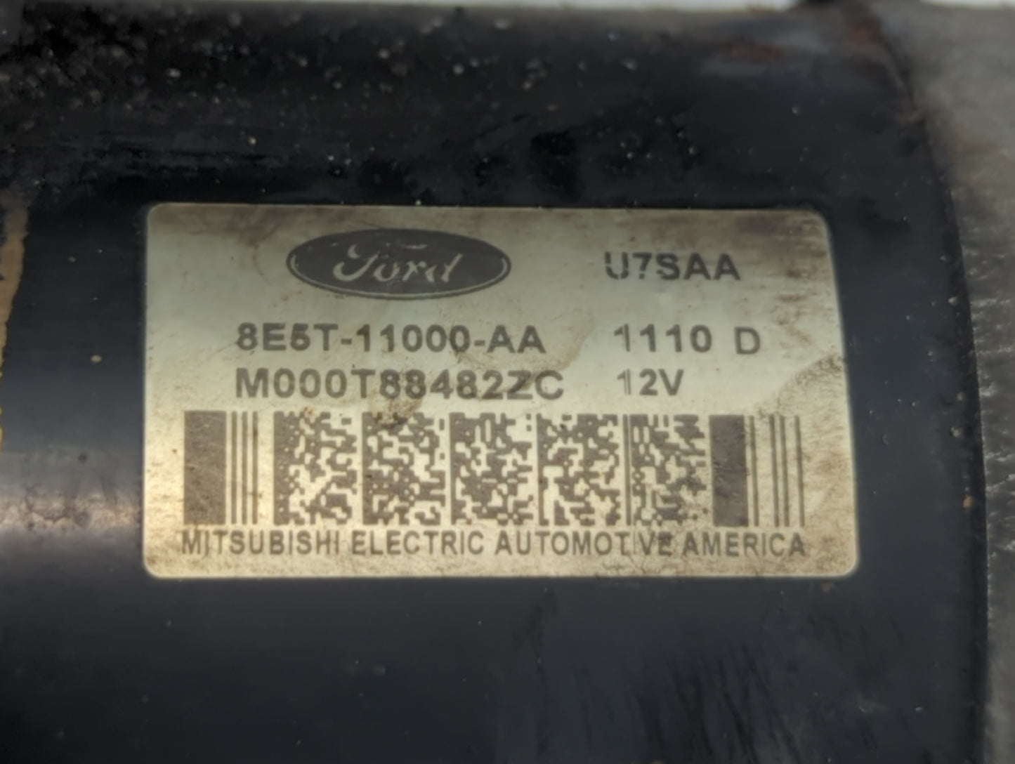 2006-2010 Ford Fusion Car Starter Motor Solenoid OEM P/N:BE5T-11000-AA Fits Fits 2006 2007 2008 2009 2010 OEM Used Auto Part