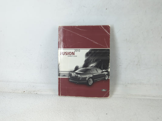 2010 Ford Fusion Owners Manual Book Guide P/N:AE5J 19A321 AB OEM Used Auto Parts