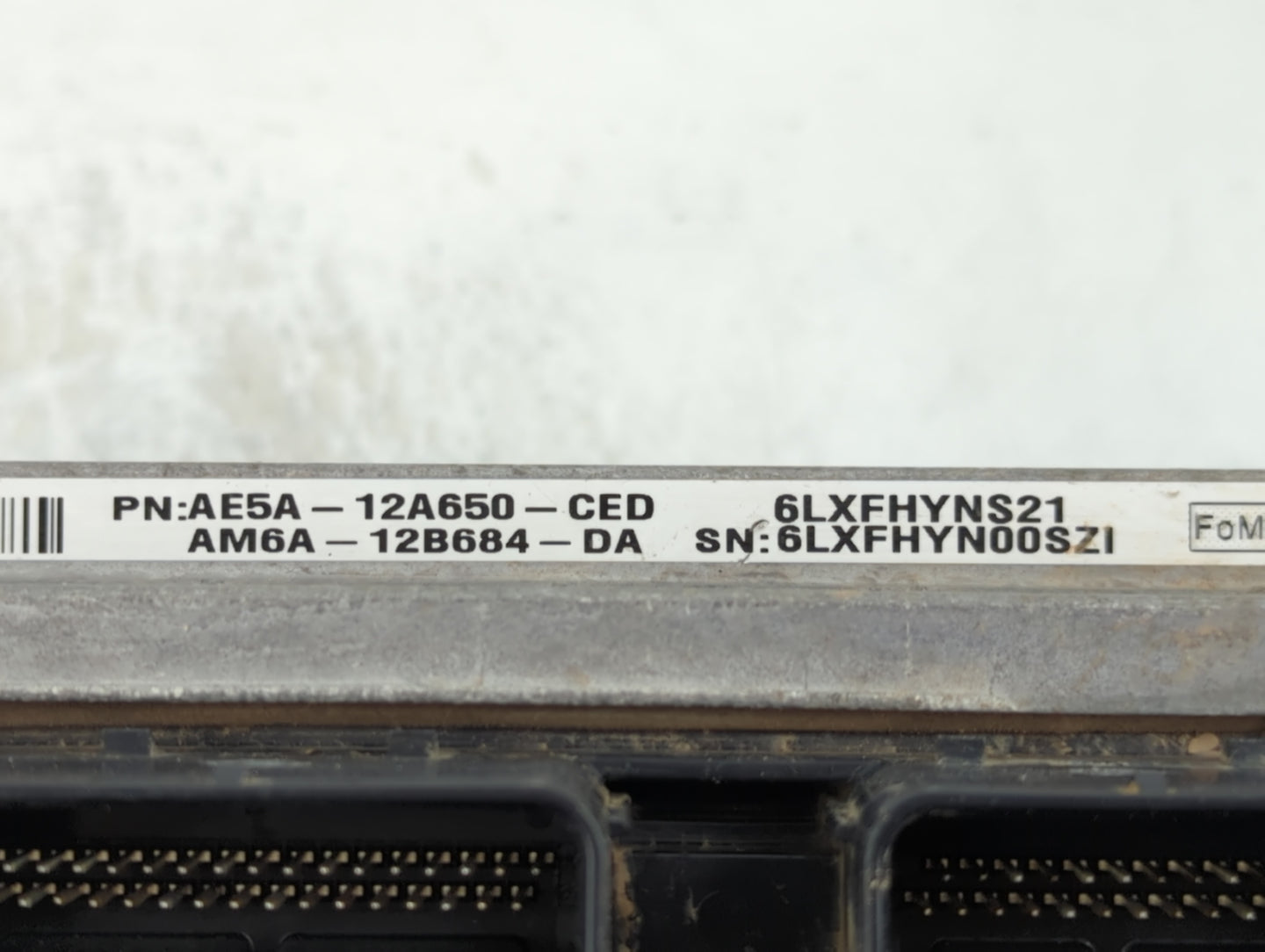 2010-2011 Ford Fusion PCM Engine Control Computer ECU ECM PCU OEM P/N:AE5A-12A650-CED Fits Fits 2010 2011 OEM Used Auto Part