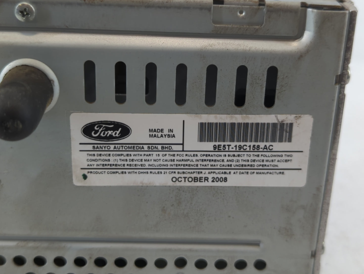 2010-2010 Ford Fusion Am Fm Cd Player Radio Receiver - Oemusedautoparts1.com
