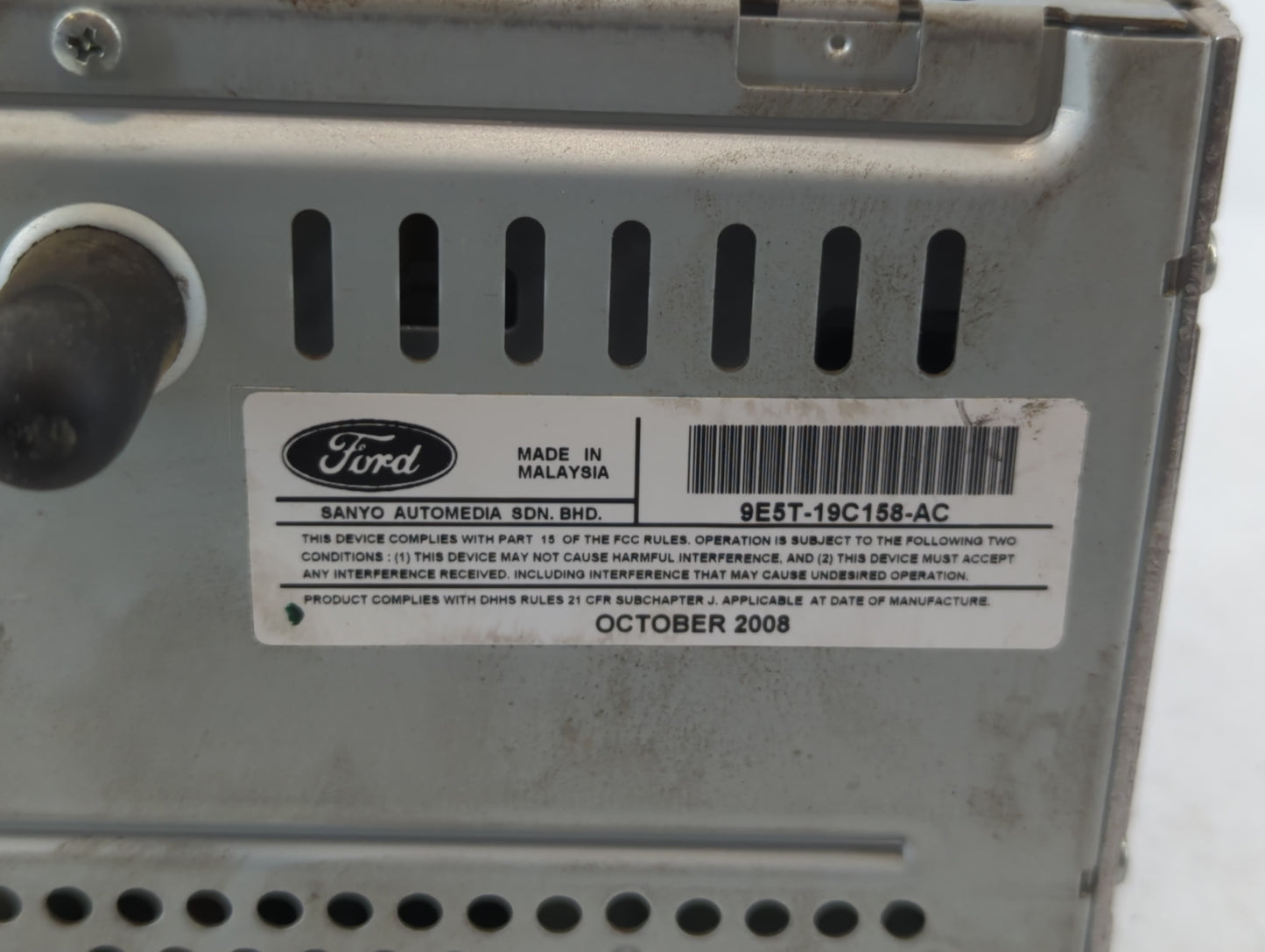2010-2010 Ford Fusion Am Fm Cd Player Radio Receiver - Oemusedautoparts1.com