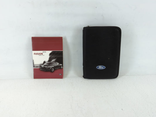 2010 Ford Fusion Owners Manual Book Guide OEM Used Auto Parts - Oemusedautoparts1.com