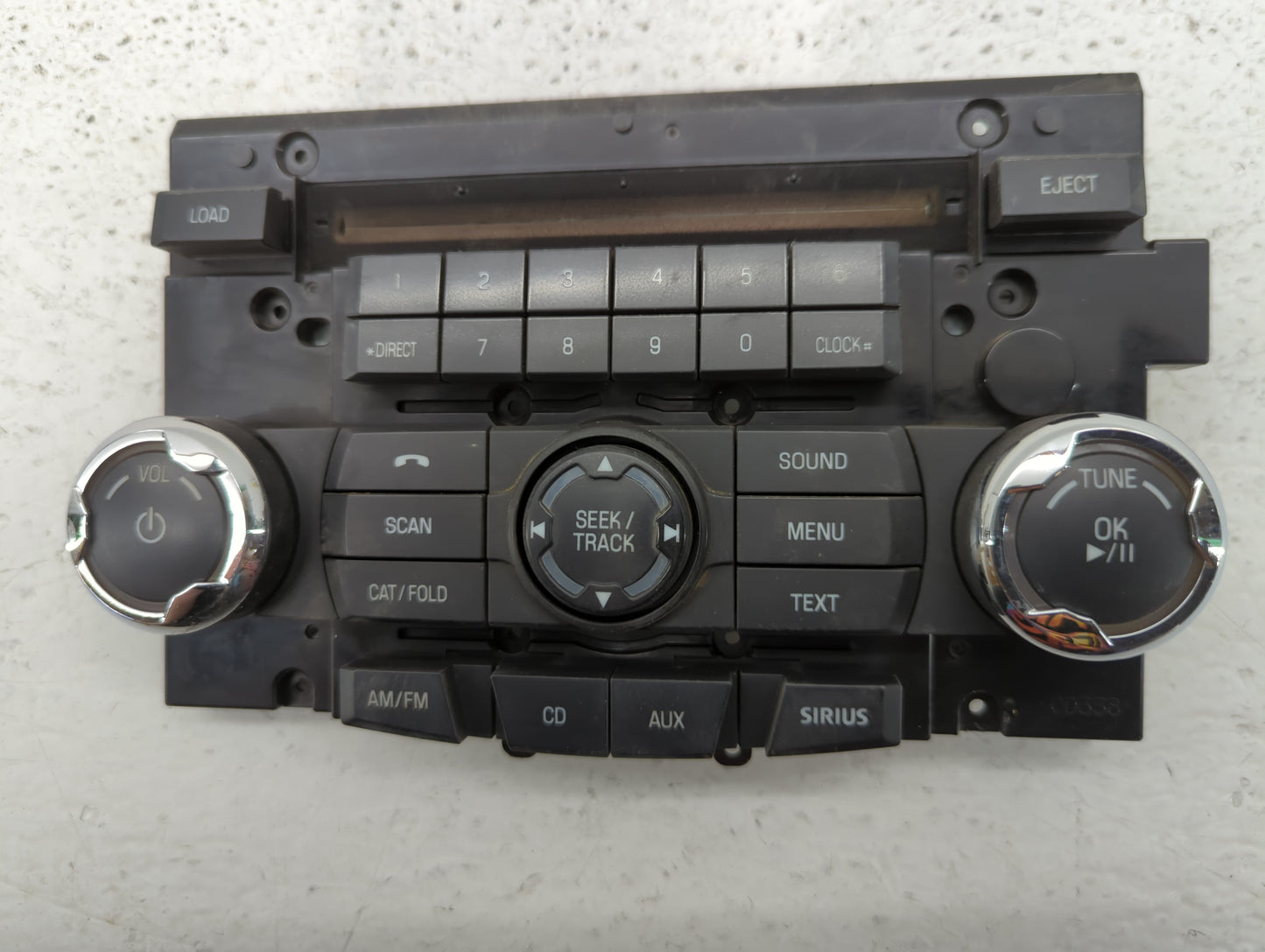 2010-2012 Ford Fusion Radio AM FM Cd Player Receiver Replacement P/N:14798680 9E5T-18A802-AE Fits Fits 2010 2011 2012 OEM Us