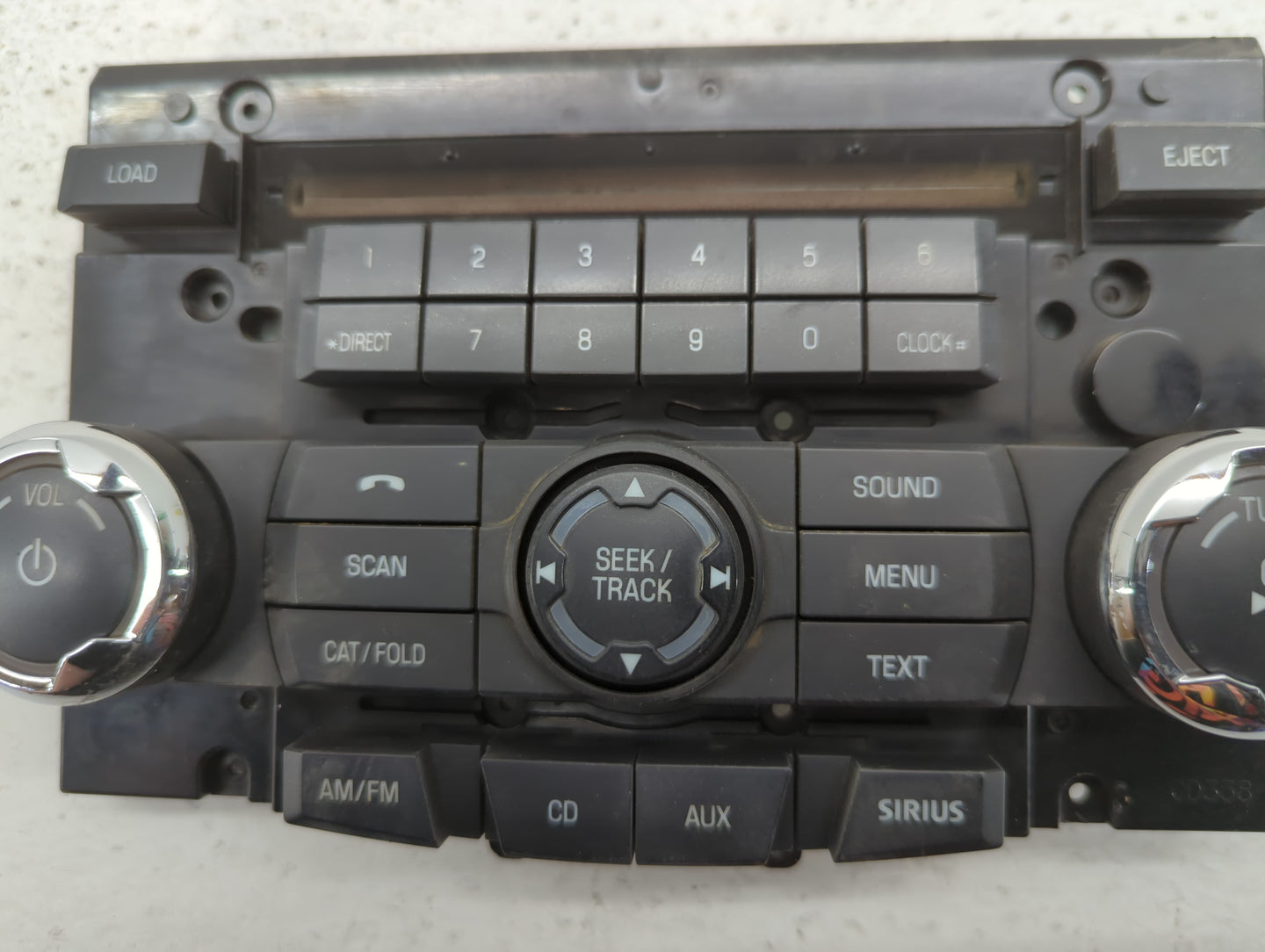 2010-2012 Ford Fusion Radio AM FM Cd Player Receiver Replacement P/N:14798680 9E5T-18A802-AE Fits Fits 2010 2011 2012 OEM Us