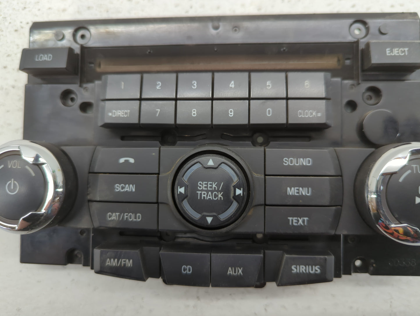 2010-2012 Ford Fusion Radio AM FM Cd Player Receiver Replacement P/N:14798680 9E5T-18A802-AE Fits Fits 2010 2011 2012 OEM Us