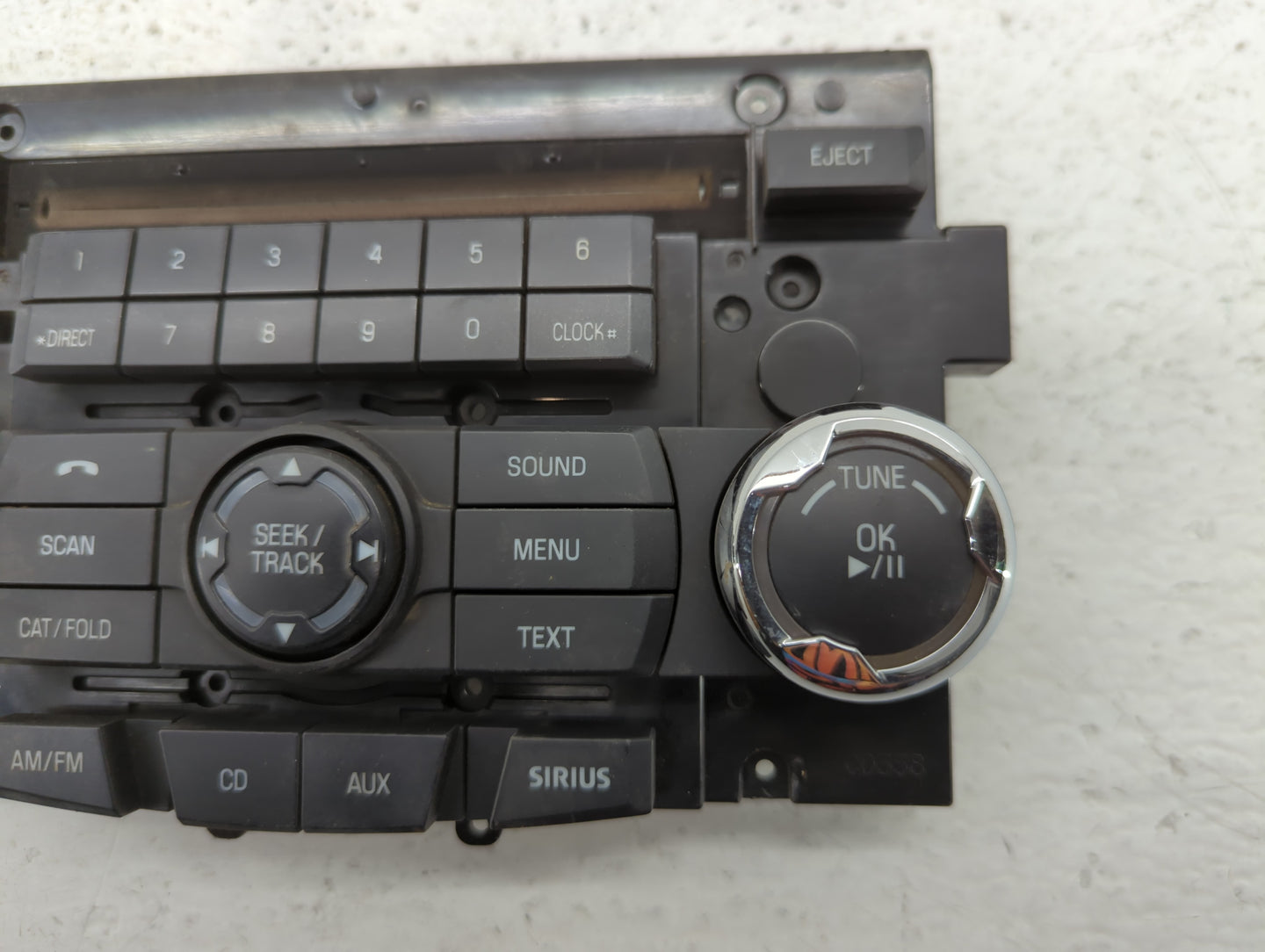 2010-2012 Ford Fusion Radio AM FM Cd Player Receiver Replacement P/N:14798680 9E5T-18A802-AE Fits Fits 2010 2011 2012 OEM Us